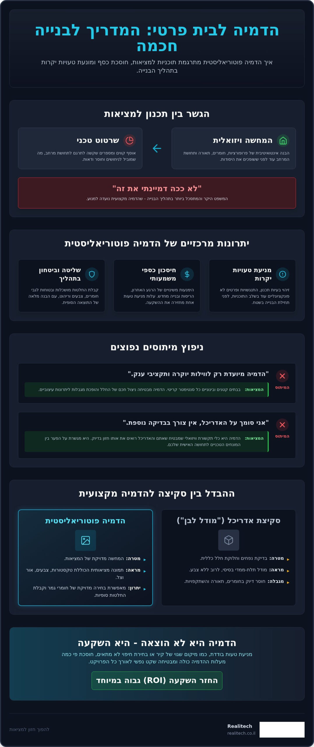 הדמיה לבית פרטי: למה זה הכרחי (ולא רק פינוק) בשנת 2026?