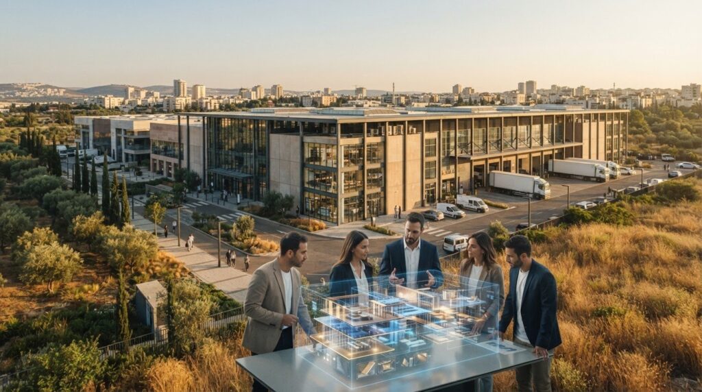 הדמיות למבני תעשייה ומסחר: המדריך המלא ליזמים ואדריכלים (2026)