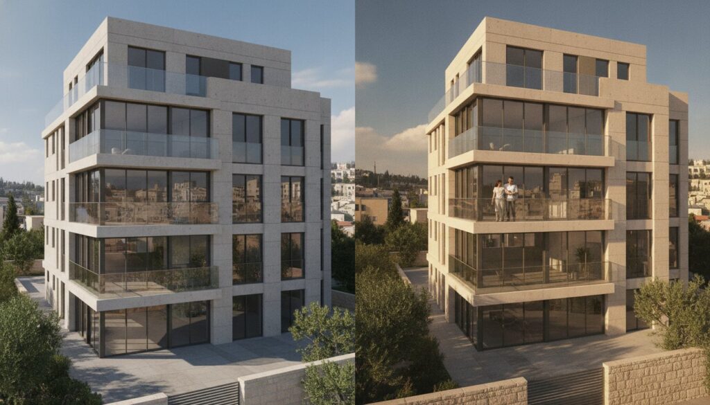טעויות נפוצות בהדמיות אדריכליות: איך להימנע מטעויות יקרות בתכנון ובשיווק