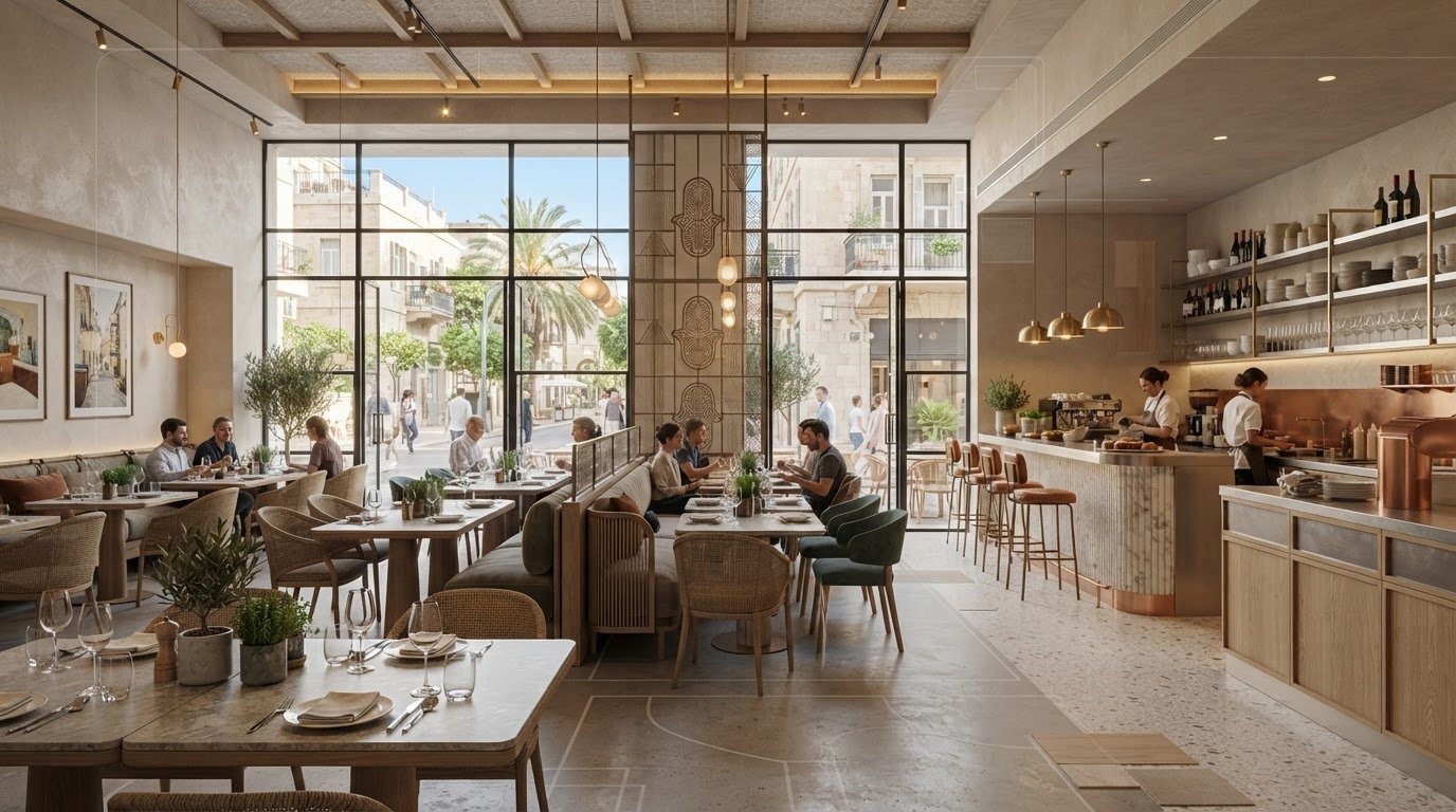 הדמיות למסעדות ובתי קפה: כך ממחישים את החוויה לפני הפתיחה
