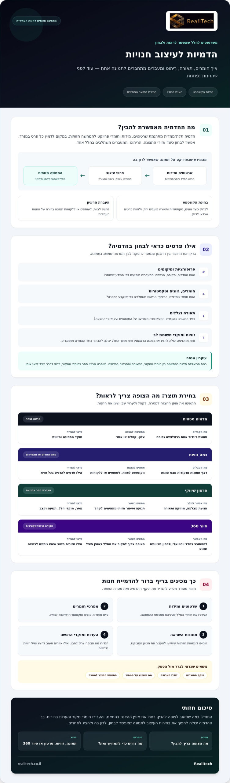 הדמיות לעיצוב חנויות: כך תמחישו את חוויית הקנייה לפני הפתיחה