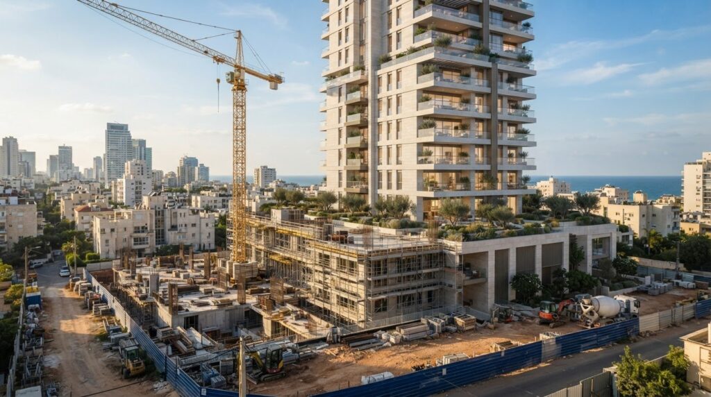 הדמיות לשלטי אתר בנייה: כך מציגים פרויקט שעדיין לא נבנה