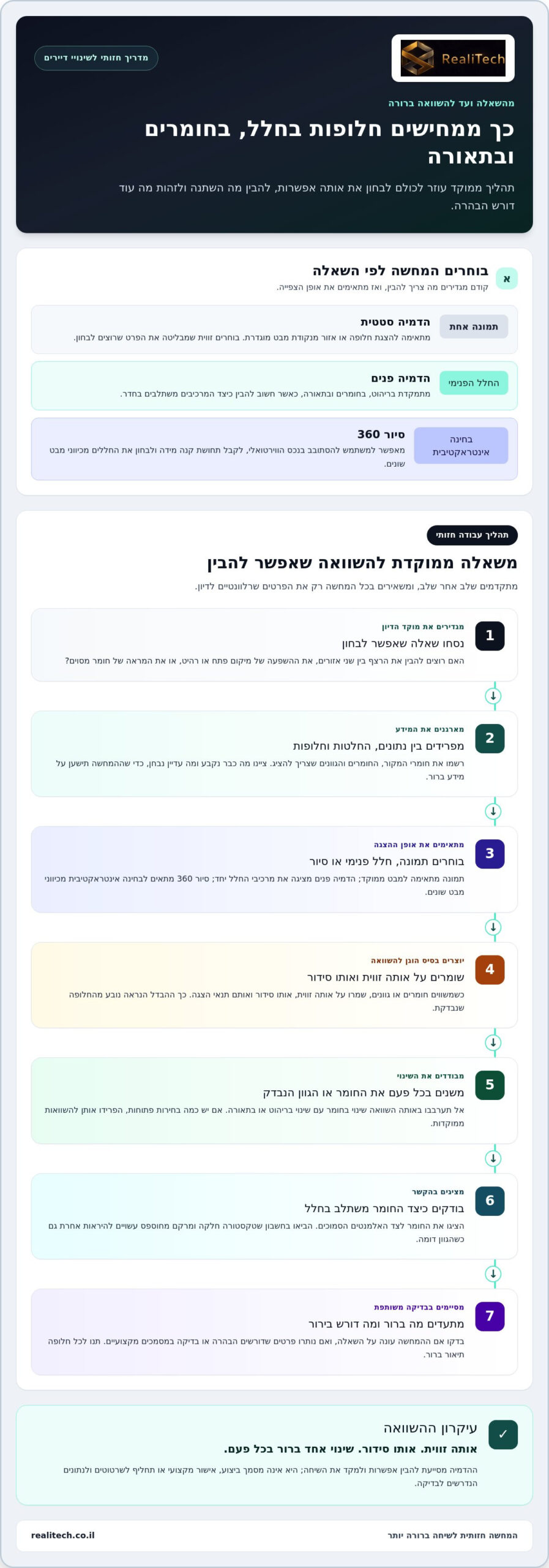 הדמיות להמחשת שינויי דיירים: כך מקבלים החלטות בביטחון
