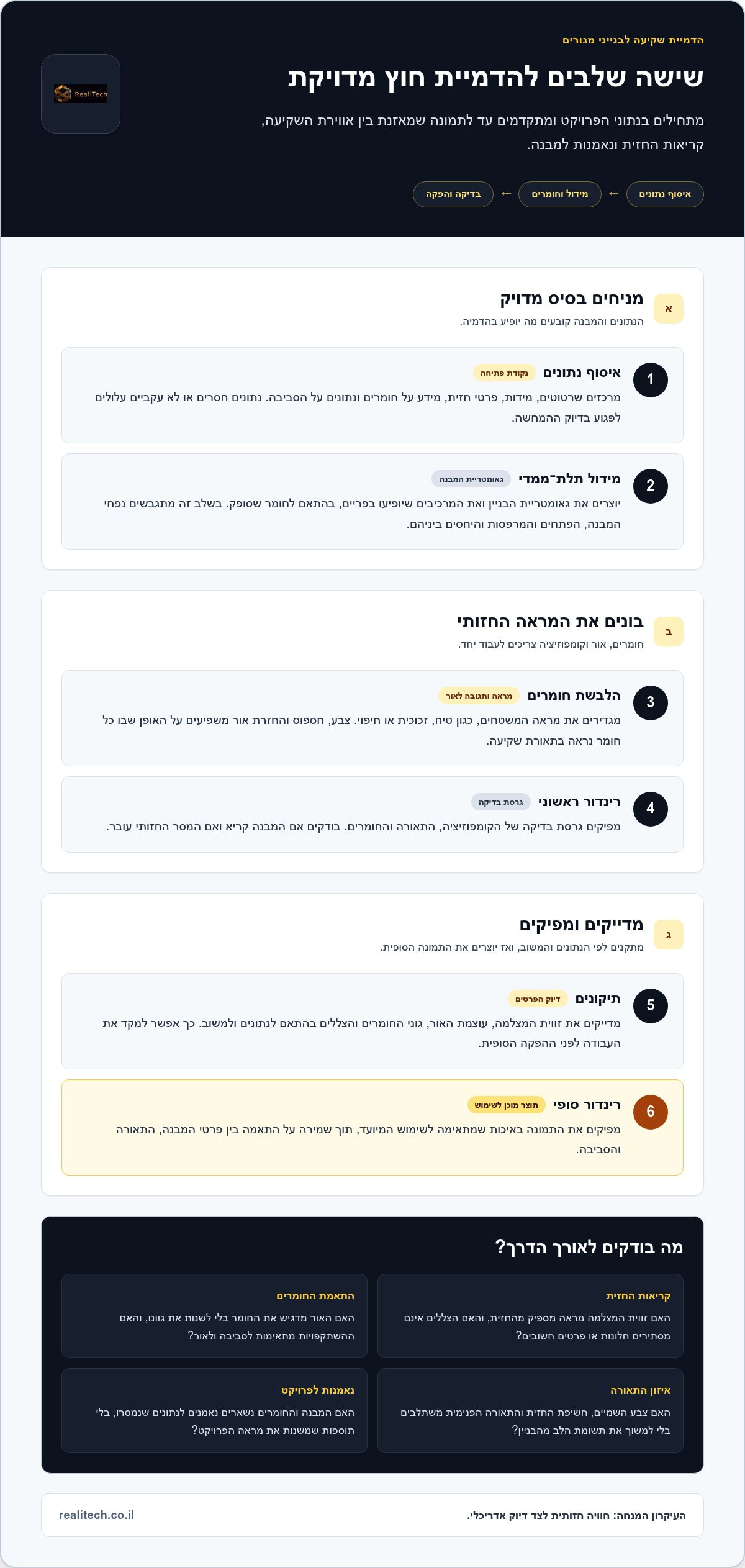 הדמיית שקיעה לבנייני מגורים: כך מציגים את הפרויקט באור הנכון